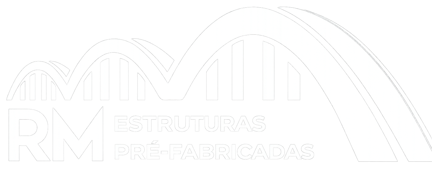 Logo RM Estruturas Pré-Fabricadas